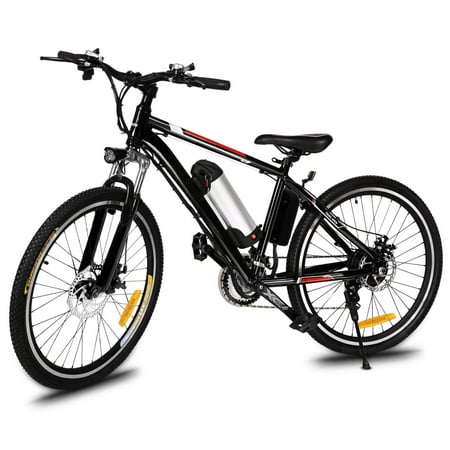 2019 Pro Electric Mountain Bike, 250W 26'' Electric Bicycle with Removable 36V 10 AH Lithium-Ion Battery for Adults, 21 Speed (Best Electric Bikes 2019 Uk)