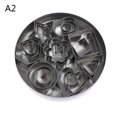 thumbnail image 1 of 24Pcs/Lot Stainless Steel Pottery Clay Tools Geometry  Square Cutter Molds, 1 of 5
