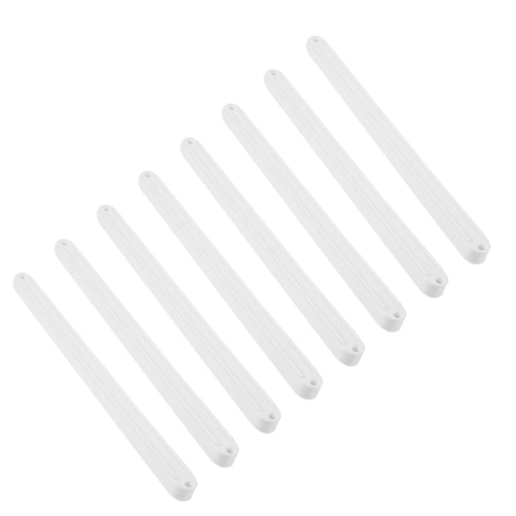 WHAMVOX 8Pcs Drawer Slides Furniture Guide Slides Plastic Drawer Runners Draw Rail Replacements