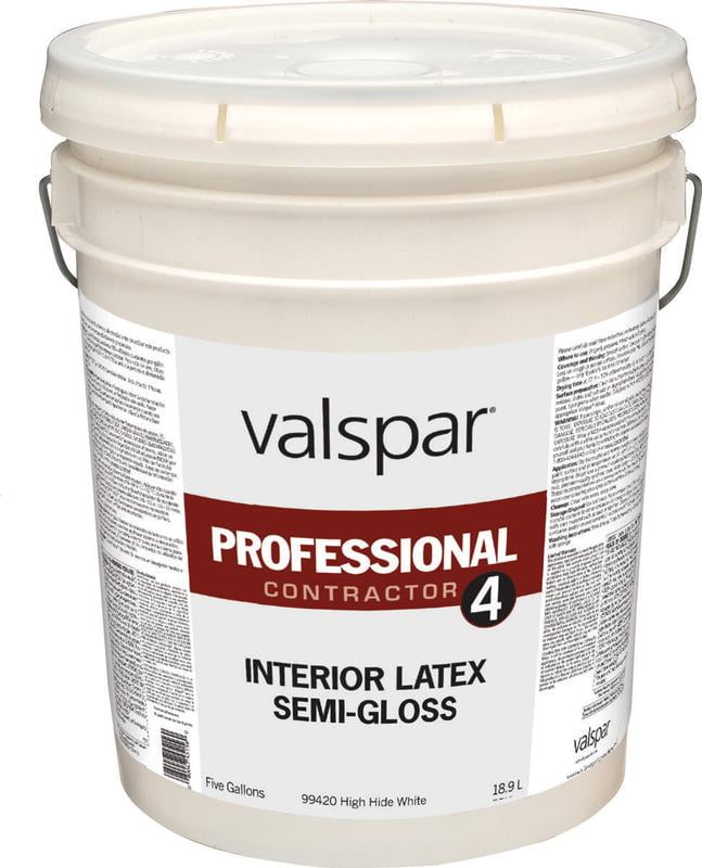 Valspar 99420 CommercialGrade, Professional Interior Latex Paint, Semi