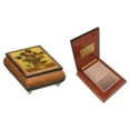 thumbnail image 2 of Gorgeous Graceful Butterfly With Ribbon Outline Wood Inlay Music Box, Music Selection - We've Only Just Begun - NEW, 2 of 2