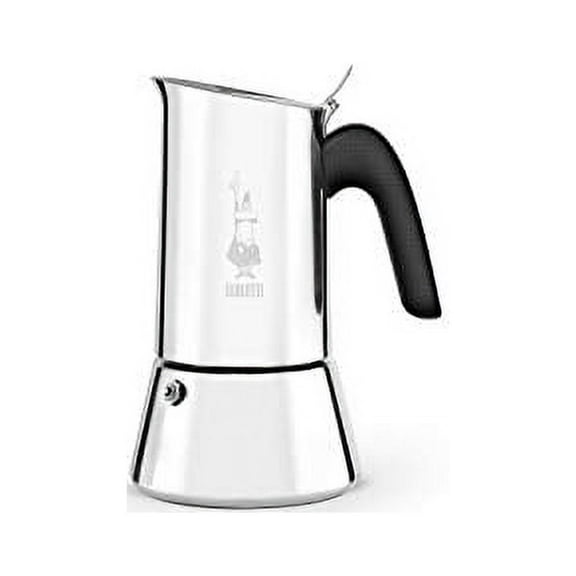 Bialetti New Venus coffee maker, 10-Cup, Stainless Steel