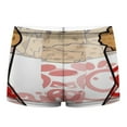 thumbnail image 2 of Chick Fa La Men's Mesh Boxer Briefs Cooling Breathable Sports Underwear Vertical Fly, 2 of 5