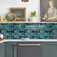 thumbnail image 6 of DEWOO Peel and Stick Backsplash - 10 Sheets of 12"×12" - 3D Adhesive Peel and Stick Tile Backsplash for Kitchen, Bathroom, Wall Tile, Blue, 6 of 12