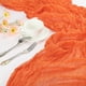 thumbnail image 4 of Corredor de mesa de gasa de queso de 14 pies Uxcell, largo, color naranja, 4 of 7
