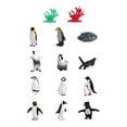thumbnail image 3 of Figuras de Mini pingüinos Zulema estatuilla de animales 14 piezas, 3 of 8