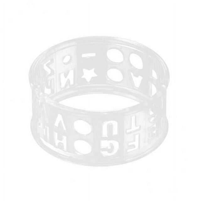 koolsoo Clear Golf Ball Liner Marker Template Drawing Alignment with 3-5 Pack Letters 4 Pcs