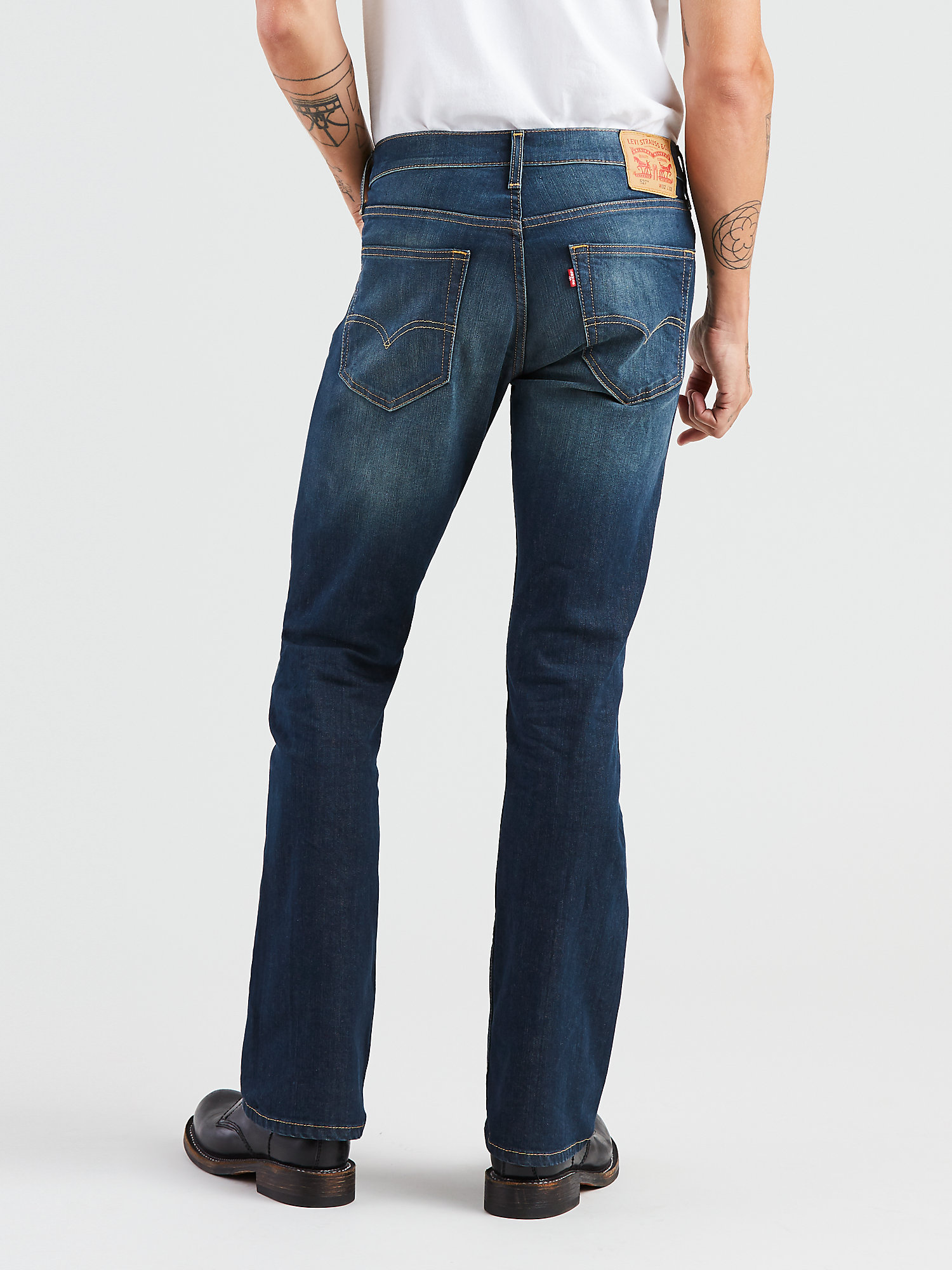 Levi's Men's 527 Slim Boot Cut Fit Jeans - image 3 of 7