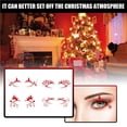 thumbnail image 4 of kurtrusly 4 Pairs Christmas Eye Liner Sticker Eyeshadow Temporary Stickers Decorative Patch Fashion Beauty Stage Performance, 4 of 8