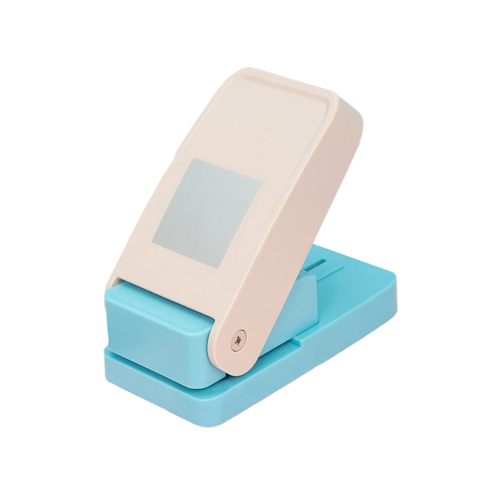 HOMYL Label Punch Tag Hole Puncher Portable Paper Punch for DIY Cards Office Documents