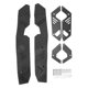 thumbnail image 1 of 1 par de almohadillas de Pedal para reposapiés de motocicleta izquierda derecha antideslizante elegante y resistente almohadilla de placa para ADV160 negro, 1 of 5