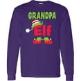 thumbnail image 3 of Inktastic Christmas Grandpa Elf Long Sleeve T-Shirt, 3 of 5