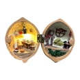 thumbnail image 2 of Walnut Bookstore Miniature Resin Decoration Ornament For Home,Decoration*1 Clearance, 2 of 5