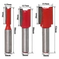 thumbnail image 4 of Juego de 12 brocas de carburo de tungsteno con vástago de 8 mm, herramientas profesionales para carpintería y bricolaje., 4 of 5