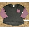 Soffe Girls' Quilted Crew
