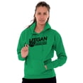 thumbnail image 3 of Vegan Peace Love Hippie Herbivore Hoodie Sweatshirt Women Men Brisco Brands S, 3 of 5