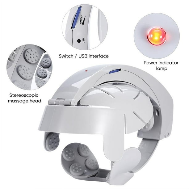 Head vibration outlet massager