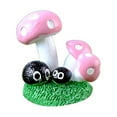 thumbnail image 1 of Mushroom Ornament Decorative Attractive Beautiful Color Painting Mushroom Figurine, 1 of 5