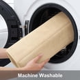 thumbnail image 3 of Buganda Memory Foam Bath Mats Soft Absorbent Bathroom Rugs 24" x 44", Beige, 3 of 8