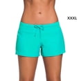 thumbnail image 3 of Traje de baño Toystoory Banda con cordón Secado rápido diseño simple de cuatro esquinas pantalones cortos casuales suaves azul claro 3XL, 3 of 6