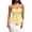 Yellow-B, variant on Women's Cute Ruffled Removable Straps Camisole Top