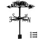 thumbnail image 1 of Muyoka Veleta Metal Resistente a la intemperie Indicador de dirección del viento Retro Techo creativo Veleta Accesorios de decoración de techo para jardín al aire libre Patio Granja Muyoka Hogar, 1 of 7