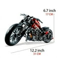 thumbnail image 2 of 378 Pcs Modèle de Moto Jouet Éducatif Technic Blocs de Construction pour Garçon, 2 of 4