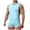 Sky Blue, variant on GERsome Men's 2 Piece Workout Tank Tops and Shorts Sets Gym Sleeveless T Shirts Fitness Athletic Muscle Tee ﻿Shorts Summer Tracksuits M-2XL