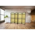 thumbnail image 2 of D-Art Collection Rattan/Bamboo Tropical 4-Panel Screen Divider in Brown/Natural, 2 of 2