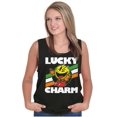 thumbnail image 4 of PACMAN Saint Paddys Lucky Charm Tank Top T Shirts Men Women Brisco Brands S, 4 of 5