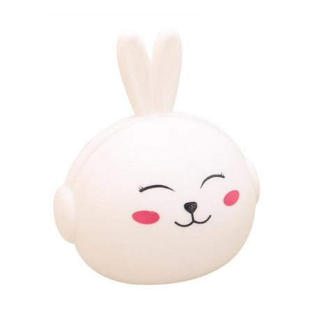 

Rabbit Night Light for Kids Room Battery Powered Night Lamp LED Night Lamp for Bedroom Portable Lights
