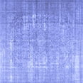 thumbnail image 1 of Ahgly Company Machine Washable Indoor Square Persian Blue Traditional Area Rugs, 3' Square, 1 of 4