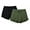Black/Green, variant on icyzone Athletic Lounge Sweat Shorts for Women Running Cotton Shorts