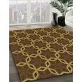 thumbnail image 3 of Ahgly Company Machine Washable Indoor Square Transitional Night Red Area Rugs, 5' Square, 3 of 7