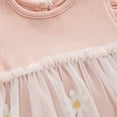 thumbnail image 5 of Utlike Girls Dresses Kids Dress Climbing Suit Romper Child Floral Dress Short Sleeve Princess Skirt Baby Clothes Small Daisy Dress Girls Comfort Sundress Size 12 Months-18 Months, 5 of 8