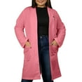 thumbnail image 4 of Panda Uniform by HeedFit Unisex 40" Lab Coat, 8XL, Pink, 4 of 7