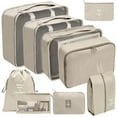 thumbnail image 3 of Packing Cubes for Travel,Travel Packing Cubes for Suitcases Lightweight Travel Essential Bag with Toiletries Bag for Clothes Shoes Cosmetics Toiletries, 3 of 7
