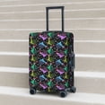 thumbnail image 2 of Lsque Snails 1 Printed Luggage Cover, Travel Luggage Protector,Scratch and Dirt Resistant, Fits 18-32 Inch Luggage - X-Large, 2 of 9