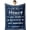 Blue, variant on New Home Gifts Blanket - House Warming Gifts for New Home 50" x 60" Throws - Home Sweet Home Gifts - Homeowner Gifts - Moving Away Gift Ideas - New Apartment Housewarming Gifts for Women Couple