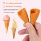 thumbnail image 2 of ColoMX 15 Uds. De abalorios de cono de helado falsos vacíos, Mini modelos de cono de helado para bricolaje, 2 of 7