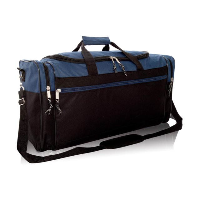 Bolsa de viaje DALIX Vacation Travel de 25 litros en poliéster azul marino