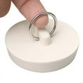 1 1/2in White Rubber Wash Basin Bathtub Plug Sink Plug Drain Pipe Plug