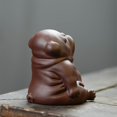 thumbnail image 3 of 1 pieza estatuas de perros arena púrpura té mascota lindas figuritas de animales té mascota oficina decoración del hogar Accesorios adornos de cerámica para el hogar, 3 of 5