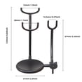 thumbnail image 4 of Grandslam Deluxe Shaving Kit for Men, 3 in 1 Shaving Set Includes Shaving Brush, Stainless Steel Shaving Bowl and Razor & Brush Holder, Black Set, 4 of 7