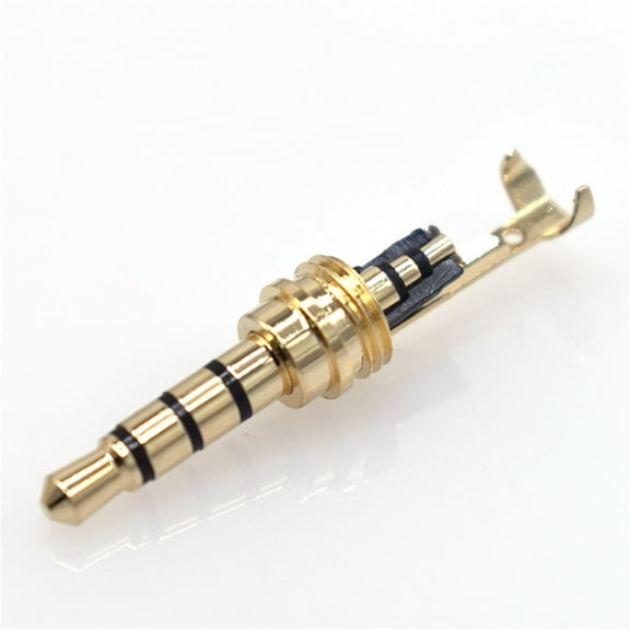 WMGHA 3.5mm Male to Male Headphone Jack - DIY Audio Plug Converter Adapter Repair Kit, Stereo Replacement Parts for Earphones Speakers