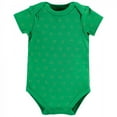 thumbnail image 4 of Hudson Baby Infant Girl Cotton Bodysuits, Lucky Lady, 6-9 Months, 4 of 5
