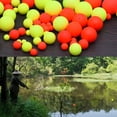 thumbnail image 2 of Ettsollp 100Pcs Fishing Buoy Floating Bobbers Drift Ball Fish Bait Indicator Accessories-Yellow,Size 9, 2 of 8