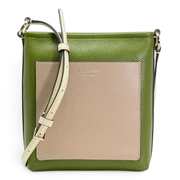 Kate Spade New York Women's Ava Colorblocked Small Swingpack (Green Multi)