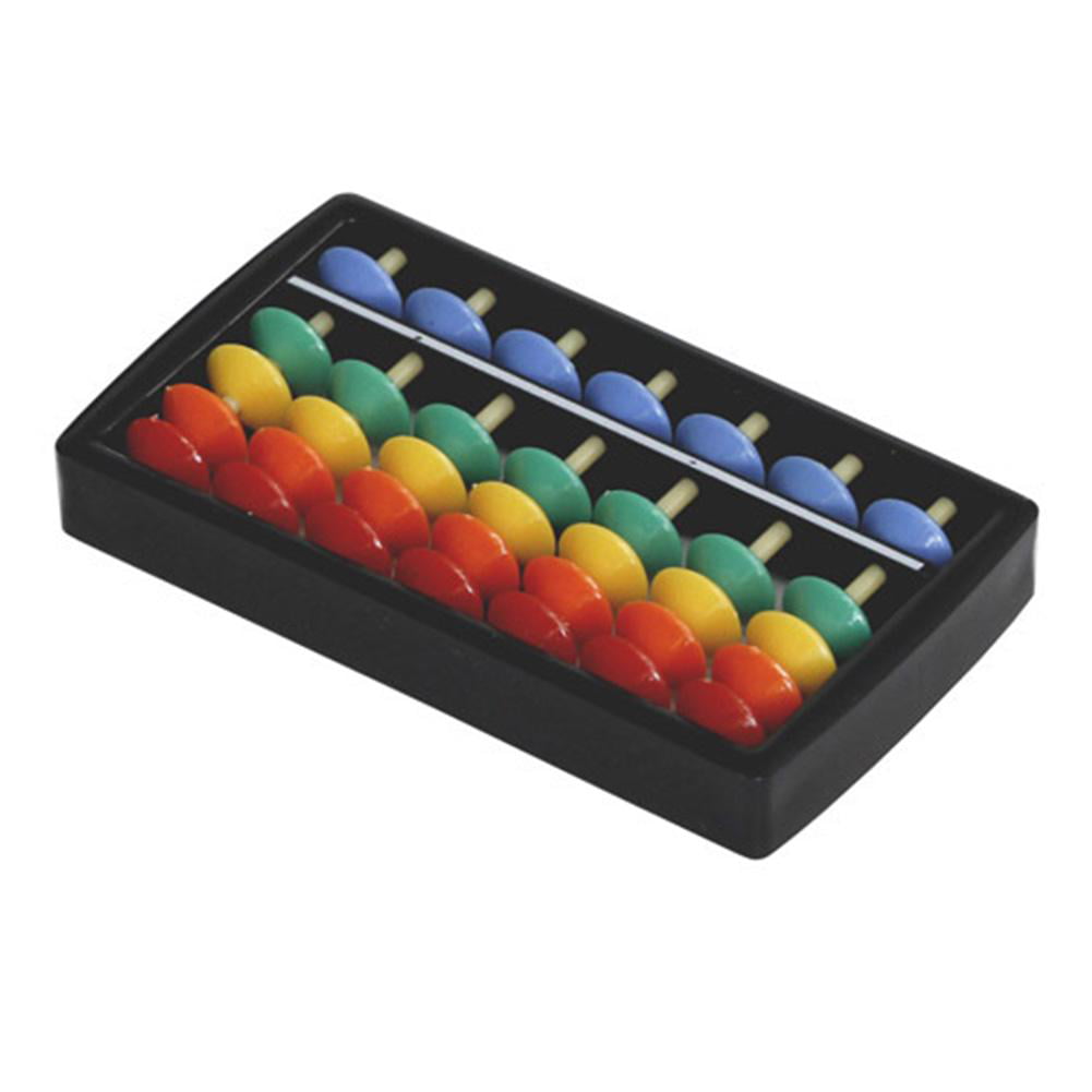 Mini Plastic Abacus Arithmetic 7 Digits Kids Maths Abacus educational Toys ne 