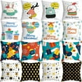 thumbnail image 2 of Yidarton Printing Pattern Christmas Pillow Case Short Plush Pillowcase Cartoon Printed Sofa Cushion Cover, 2 of 7